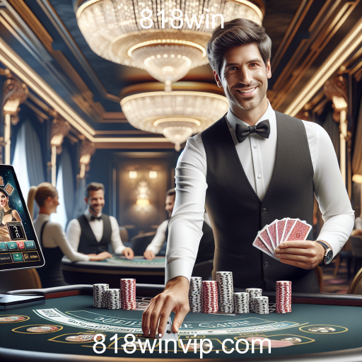 Experiência Imersiva do Cassino Ao Vivo no 818win